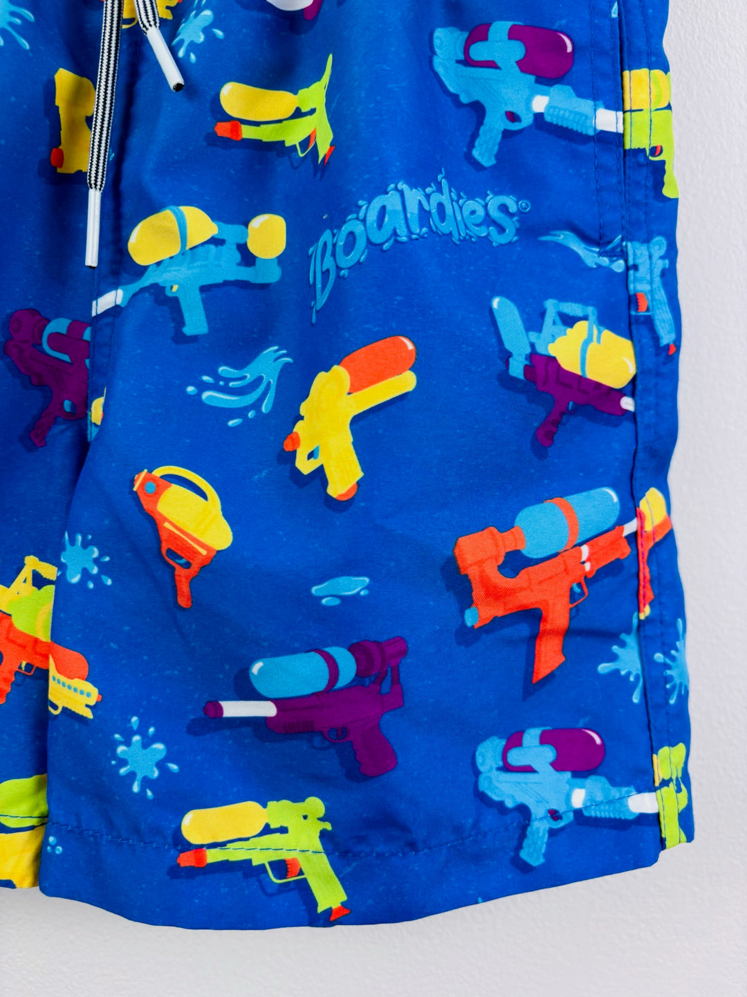 Boardies Blue Water Pistol Swim Shorts 7-8 Years