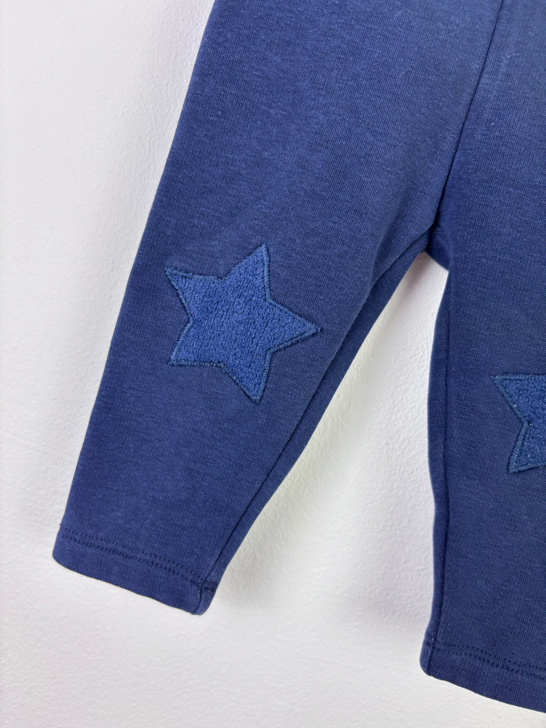 Next Navy Star Knee Leggings 6–9 Months-Leggings-Second Snuggle Preloved
