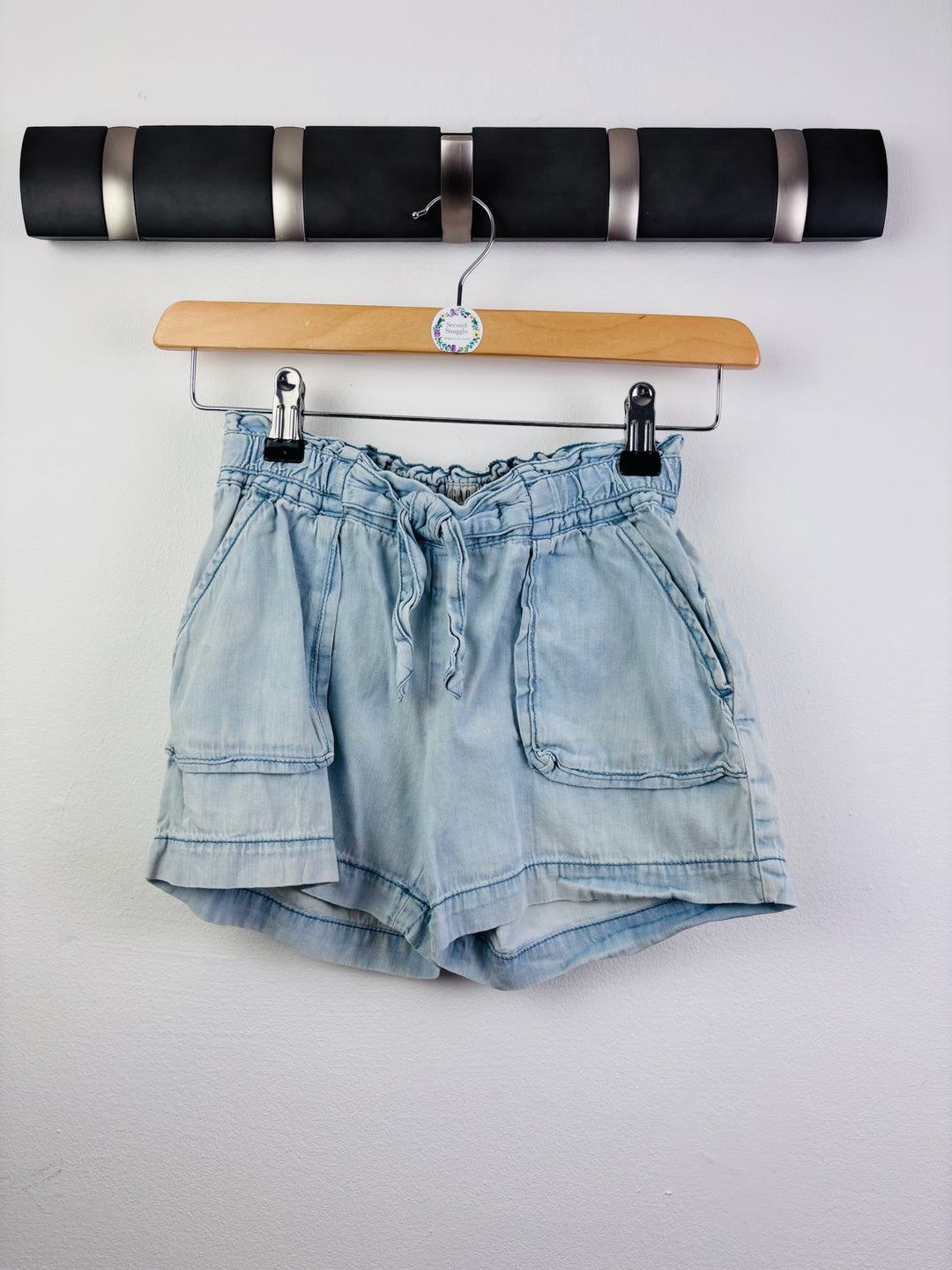 Gap Light Blue Denim Shorts 8-9 Years