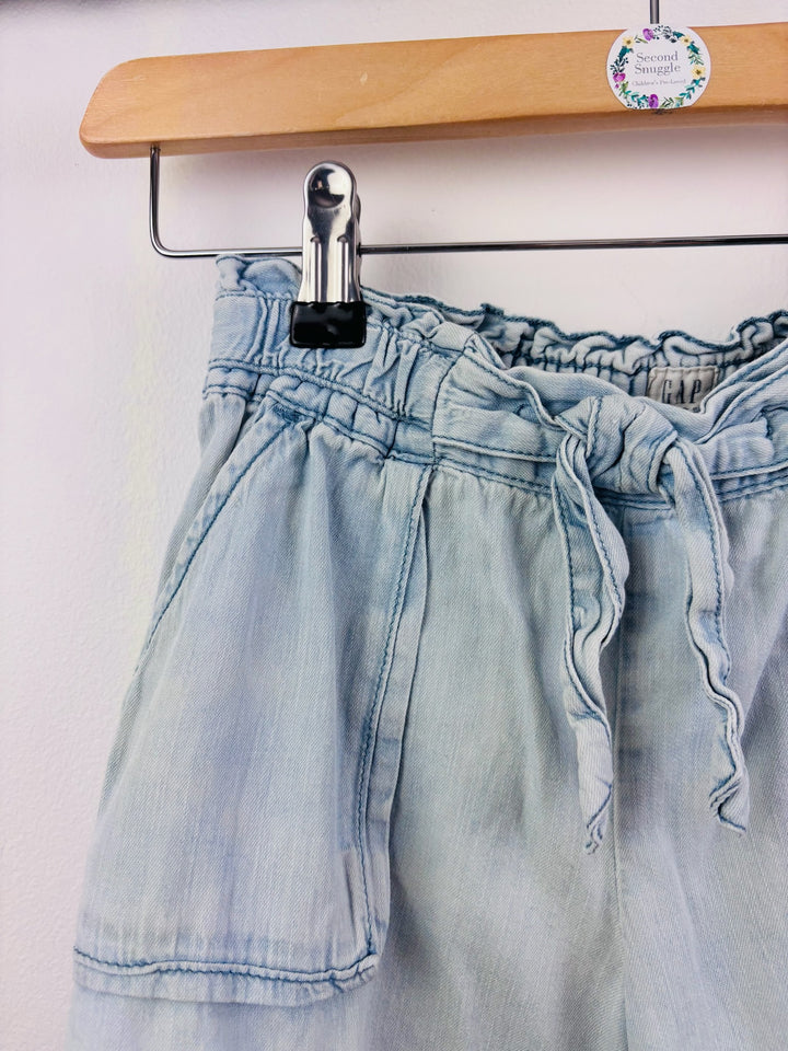 Gap Light Blue Denim Shorts 8-9 Years
