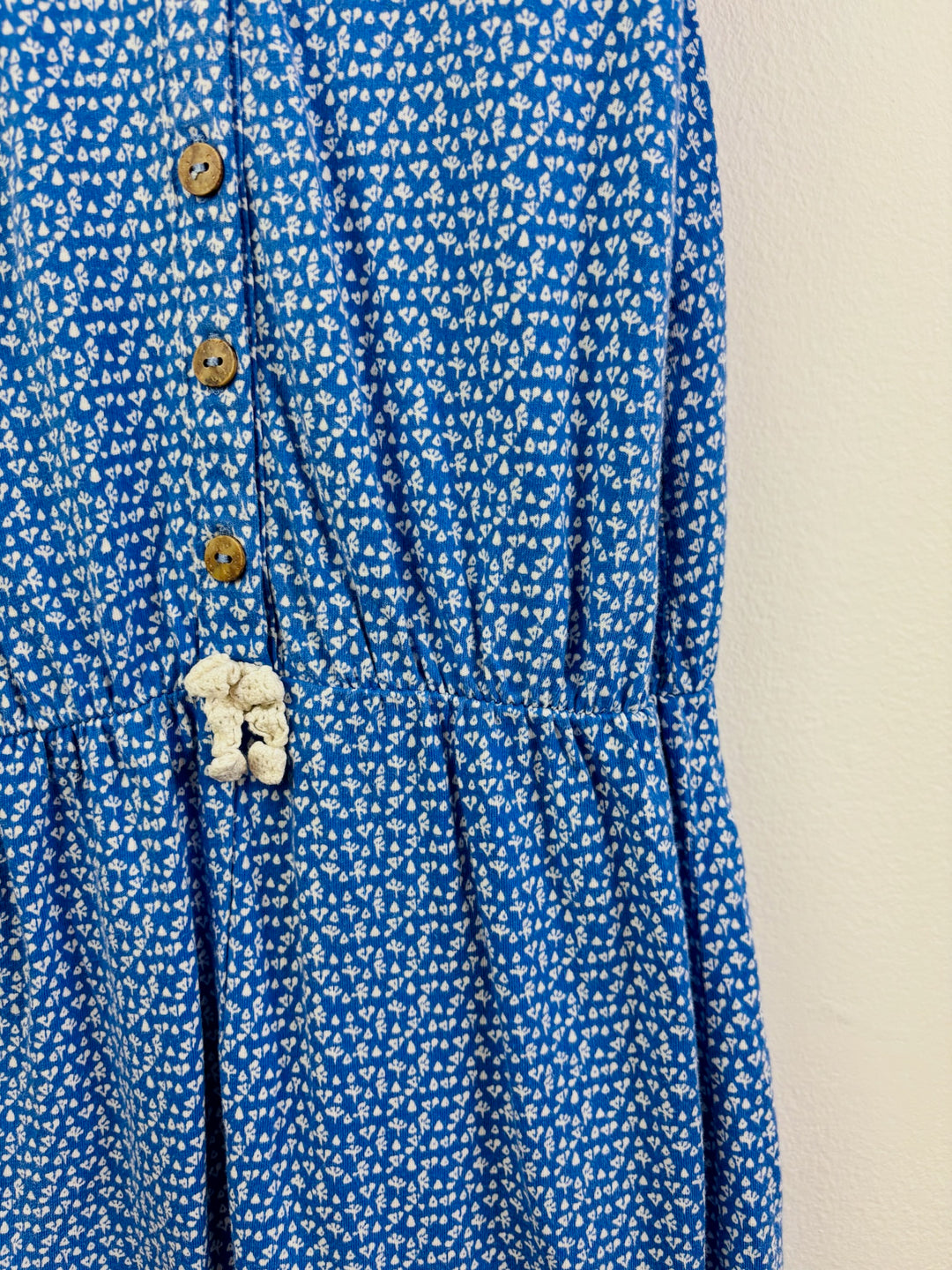 Next Blue Ditsy Print Jumpsuit 4-5 Years