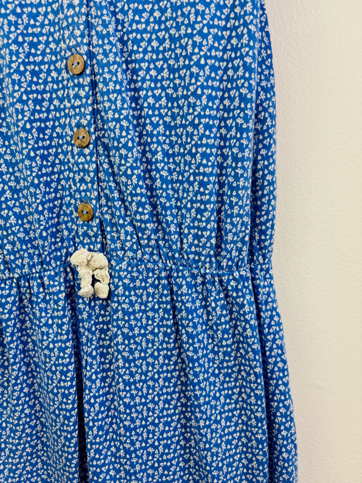 Next Blue Ditsy Print Jumpsuit 4-5 Years