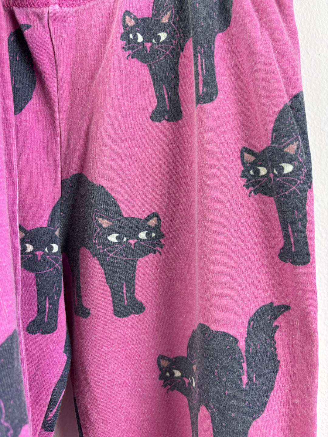 Boden Pink Cat Pyjama Set 5 Years