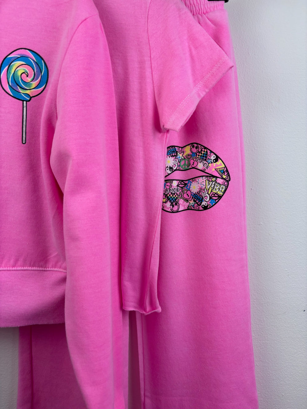 Firehouse Pink Lollipop Outfit Set Approx 7-9 Years-Sets-Second Snuggle Preloved