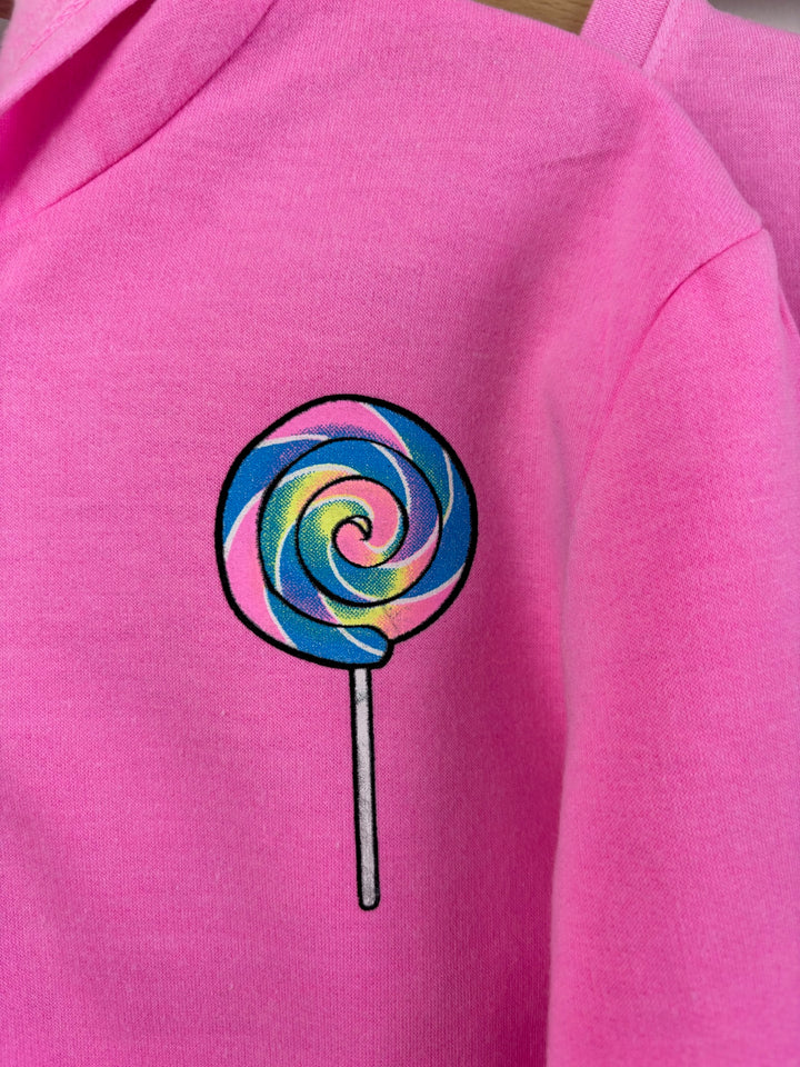 Firehouse Pink Lollipop Outfit Set Approx 7-9 Years