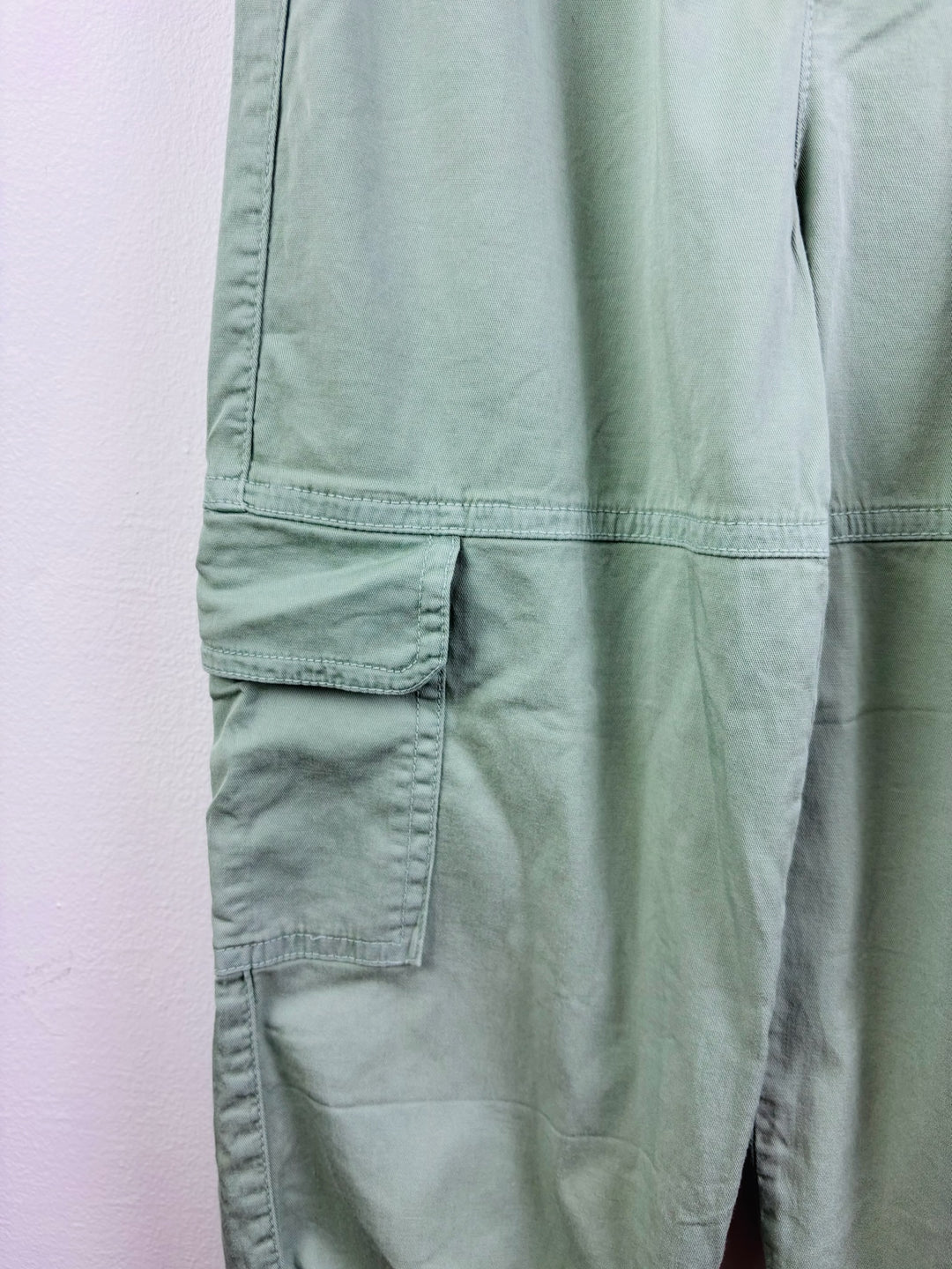 Zara Sage Green Cargo Trousers 5-6 Years