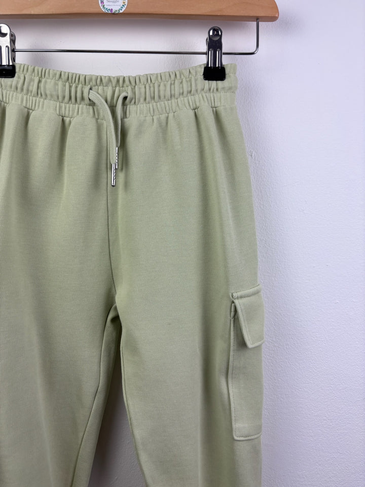 Next Sage Green Cargo Joggers 5 Years