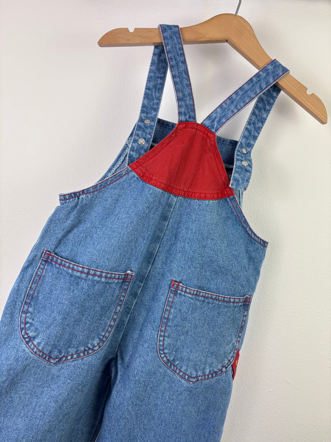 M&S Vintage Denim Dungarees 3–4 Years-Dungarees-Second Snuggle Preloved