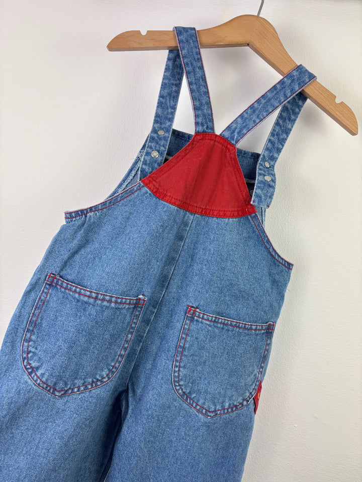 M&S Vintage Denim Dungarees 3–4 Years-Dungarees-Second Snuggle Preloved