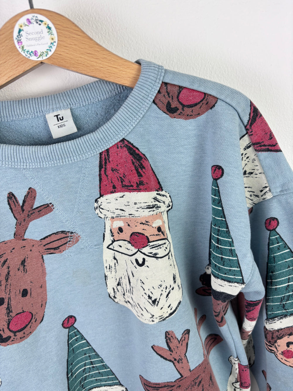 Tu Christmas Character Sweatshirt 4–5 Years-Jumpers-Second Snuggle Preloved