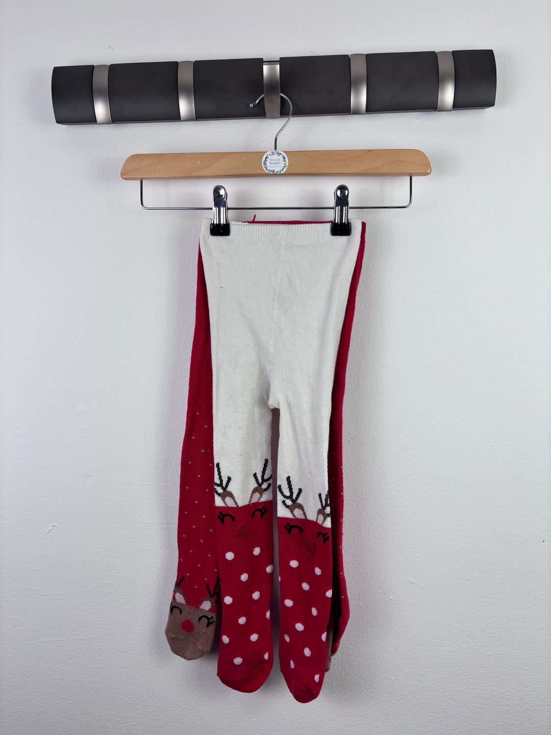 Primark Christmas Tights Set 12–18 Months-Tights & Socks-Second Snuggle Preloved