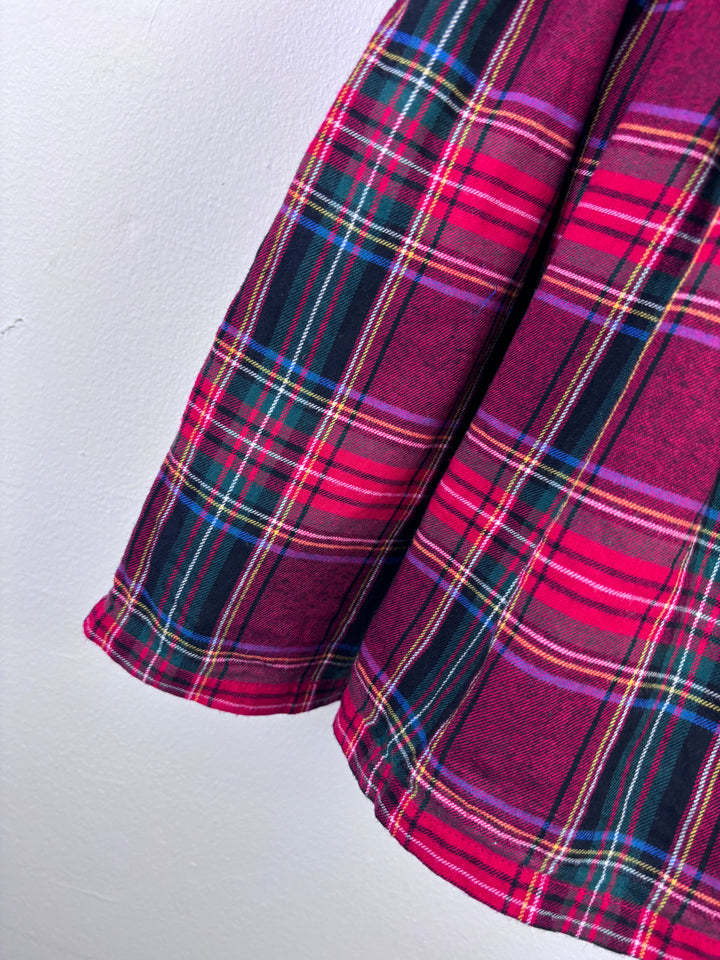 Ex JoJo Maman Bebe Tartan Dress 6–12 Months-Dresses-Second Snuggle Preloved