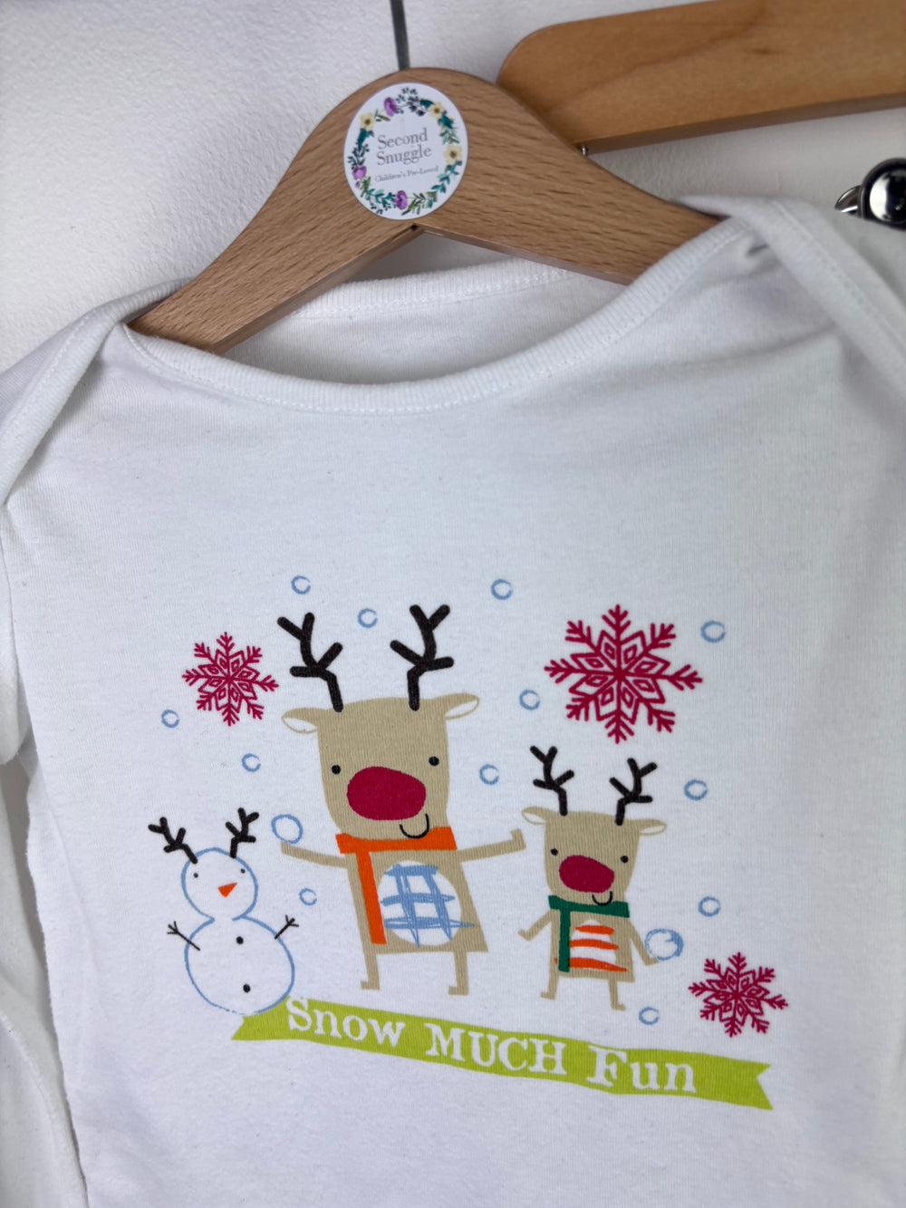 Fred & Flo Christmas Pyjama Set 12–18 Months-Night Wear-Second Snuggle Preloved