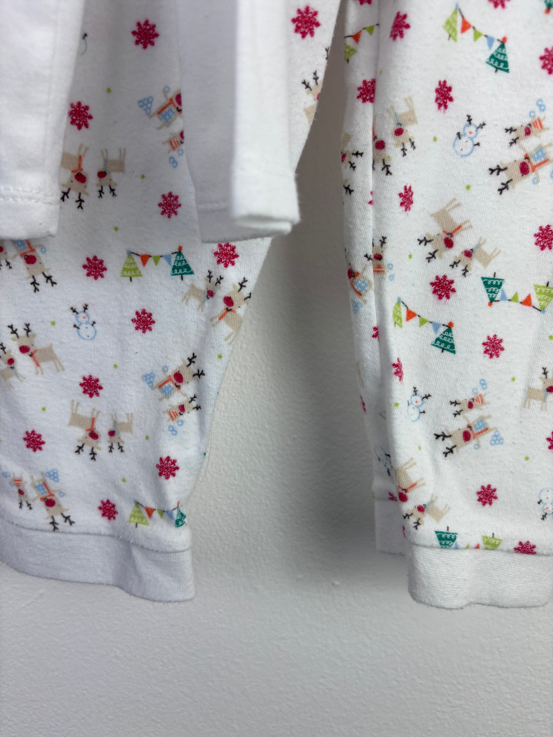 Fred & Flo Christmas Pyjama Set 12–18 Months-Night Wear-Second Snuggle Preloved