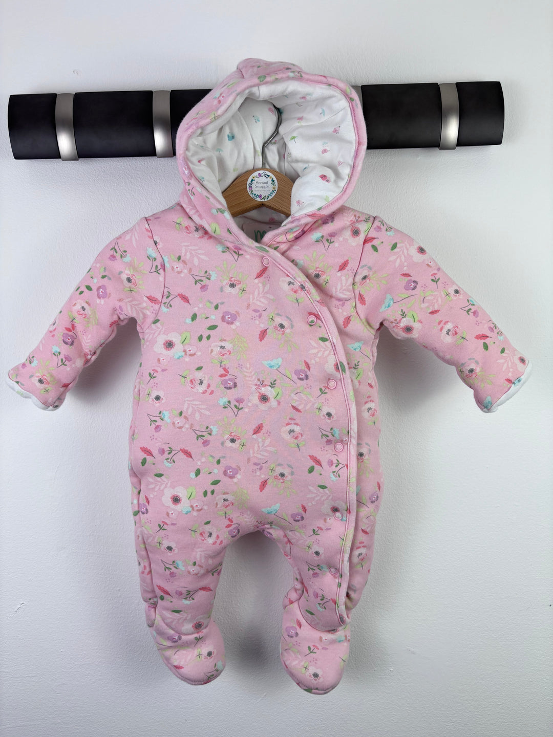 Mini Club Padded Snowsuit Newborn-Pramsuits-Second Snuggle Preloved
