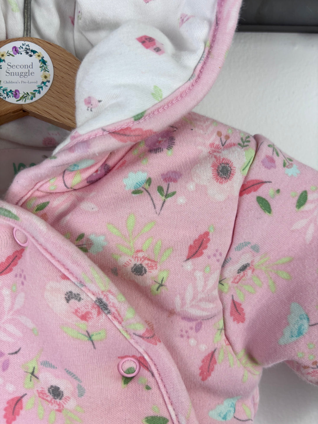 Mini Club Padded Snowsuit Newborn-Pramsuits-Second Snuggle Preloved