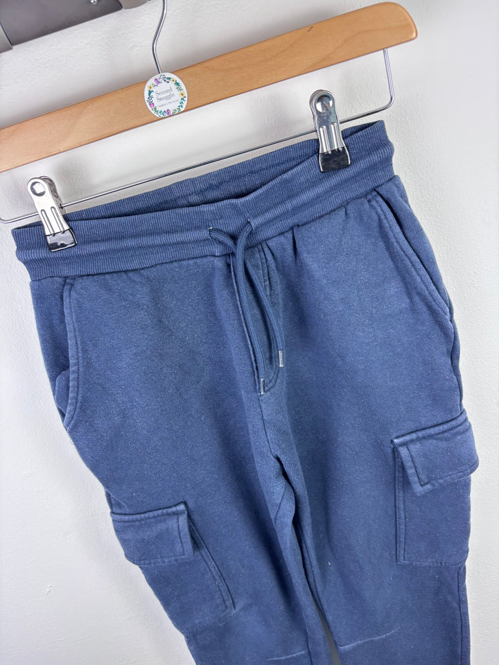 La Redoute Navy Cargo Joggers 10 Years-Trousers-Second Snuggle Preloved