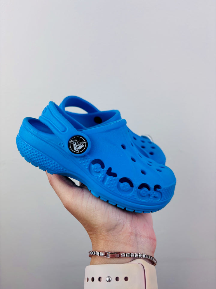 Crocs Blue Classic Clogs C8
