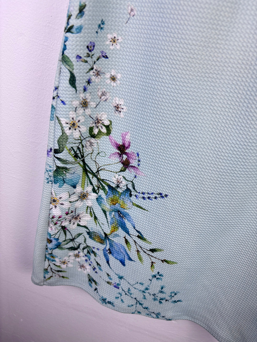 Next Blue Floral Dress 8 Years-Dresses-Second Snuggle Preloved