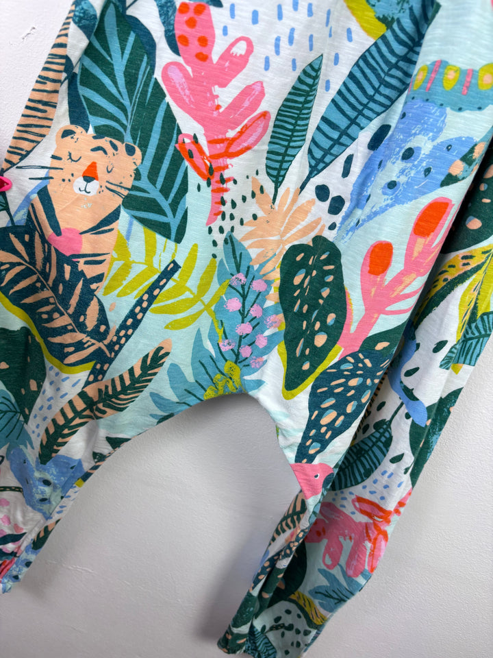 Next Tropical Print Jumpsuit 6–7 Years
