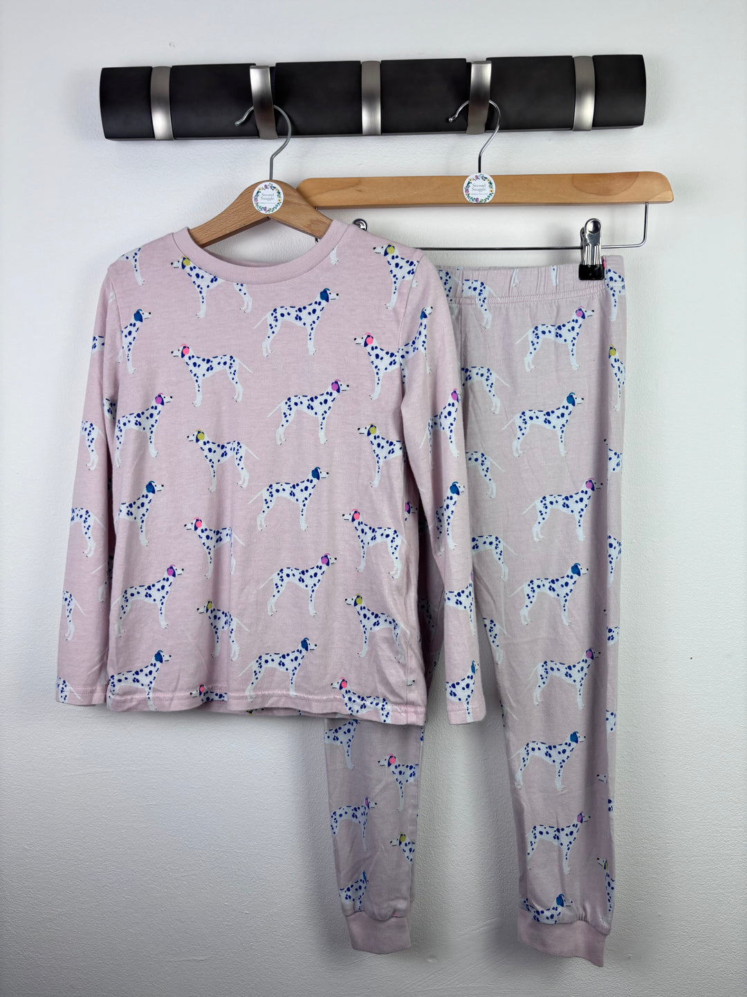 M&S Dalmatian Print Pyjama Set 7–8 Years