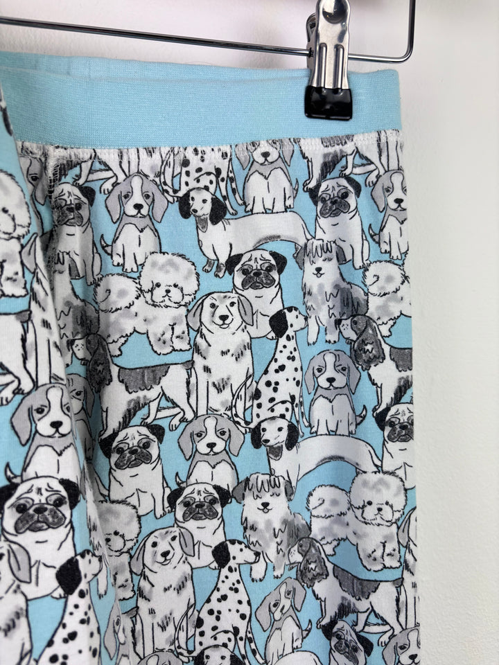 M&S Dog Print Pyjama Set 8–9 Years-Night Wear-Second Snuggle Preloved