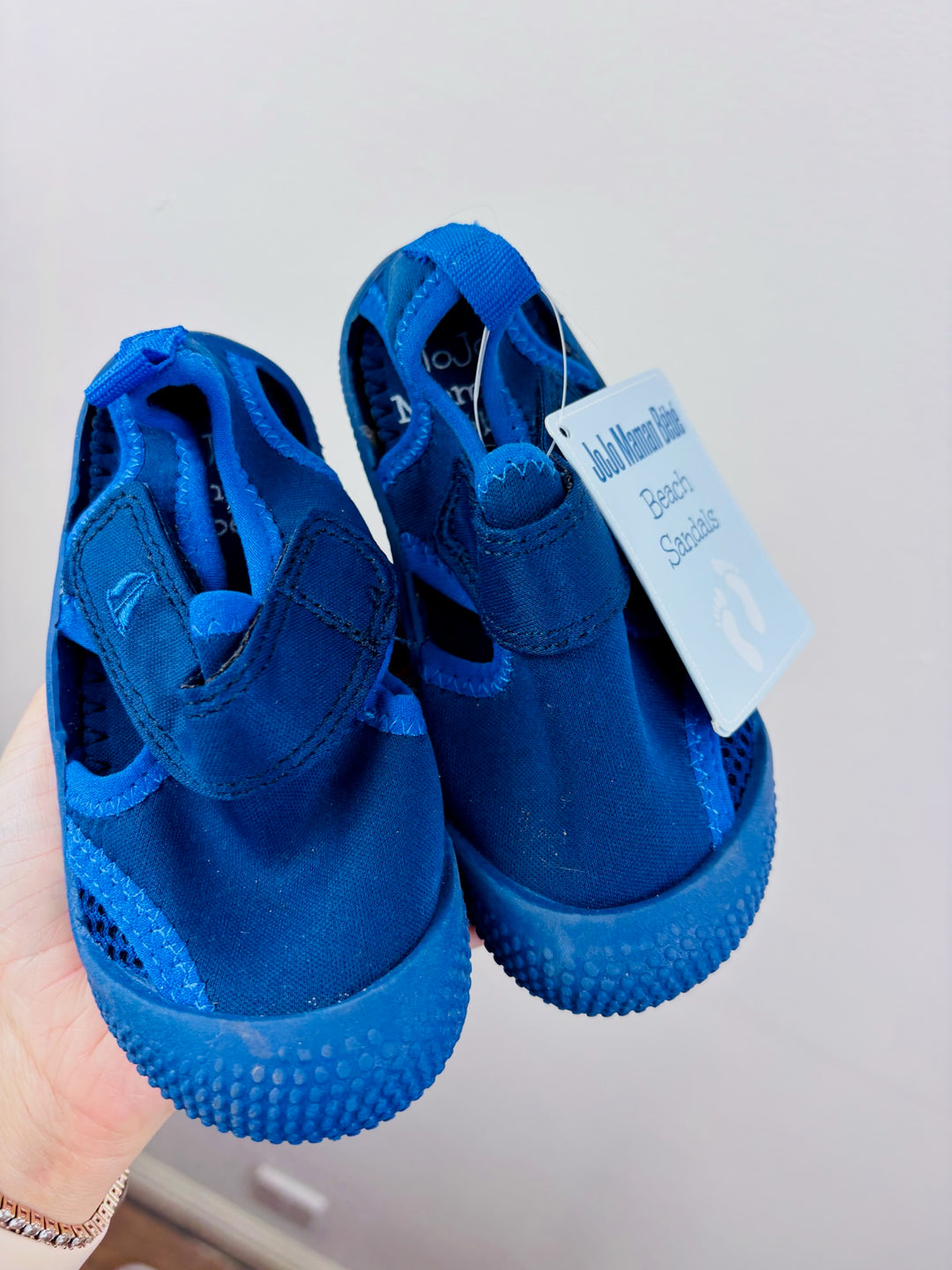 JoJo Maman Bébé Blue Water Shoes UK 7