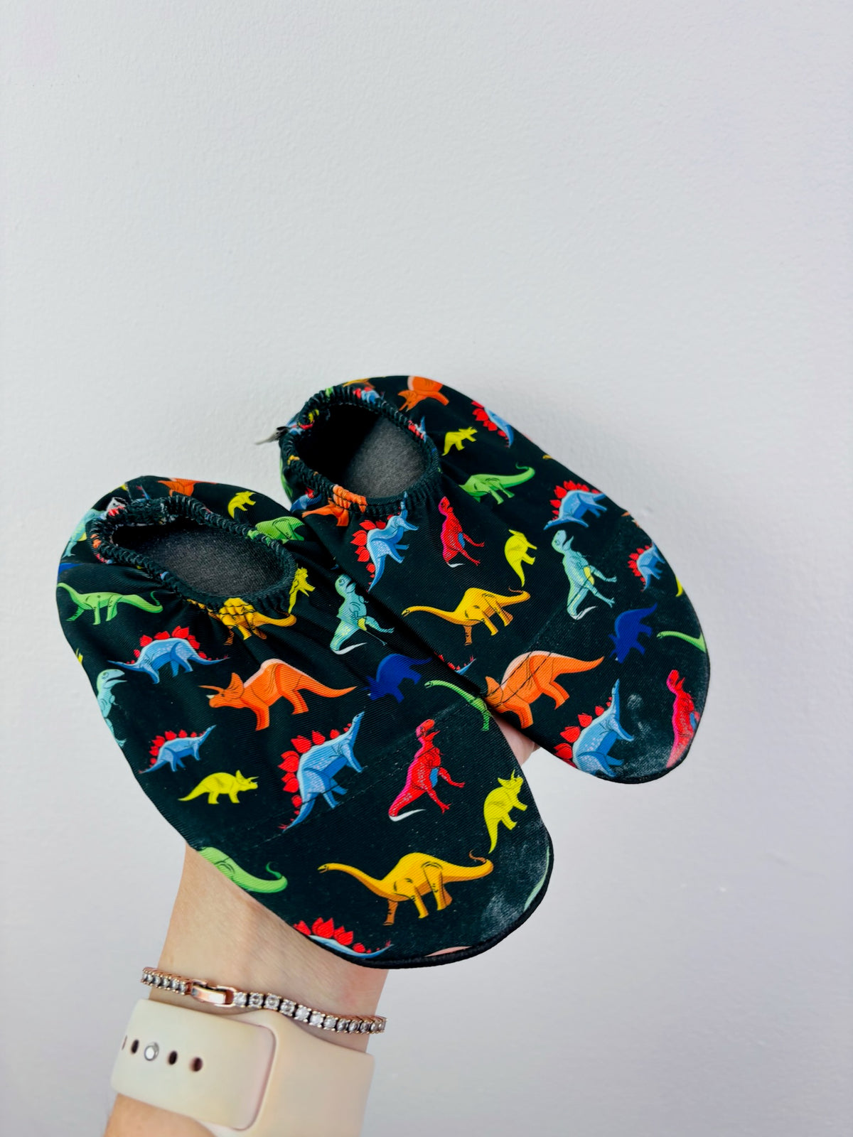 Slipfree Dinosaur Swim Shoes UK 8-9-Shoes-Second Snuggle Preloved
