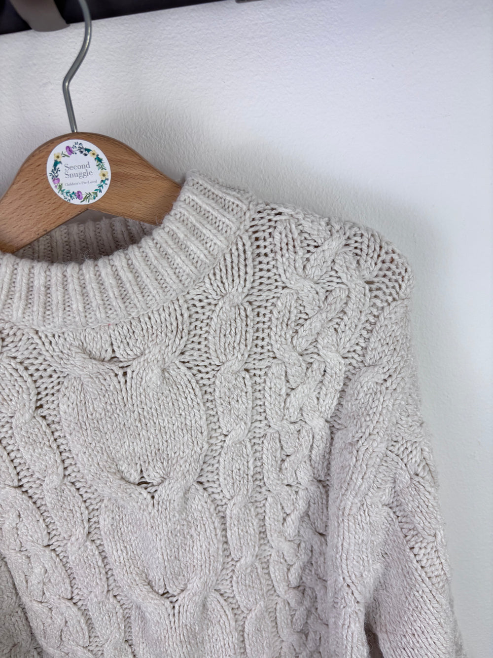 Zara Cable Knit Jumper 7 Years-Jumpers-Second Snuggle Preloved