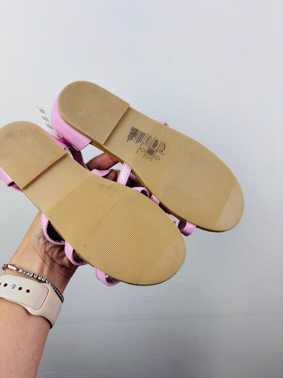 H&M Pink Bow Sandals UK 1