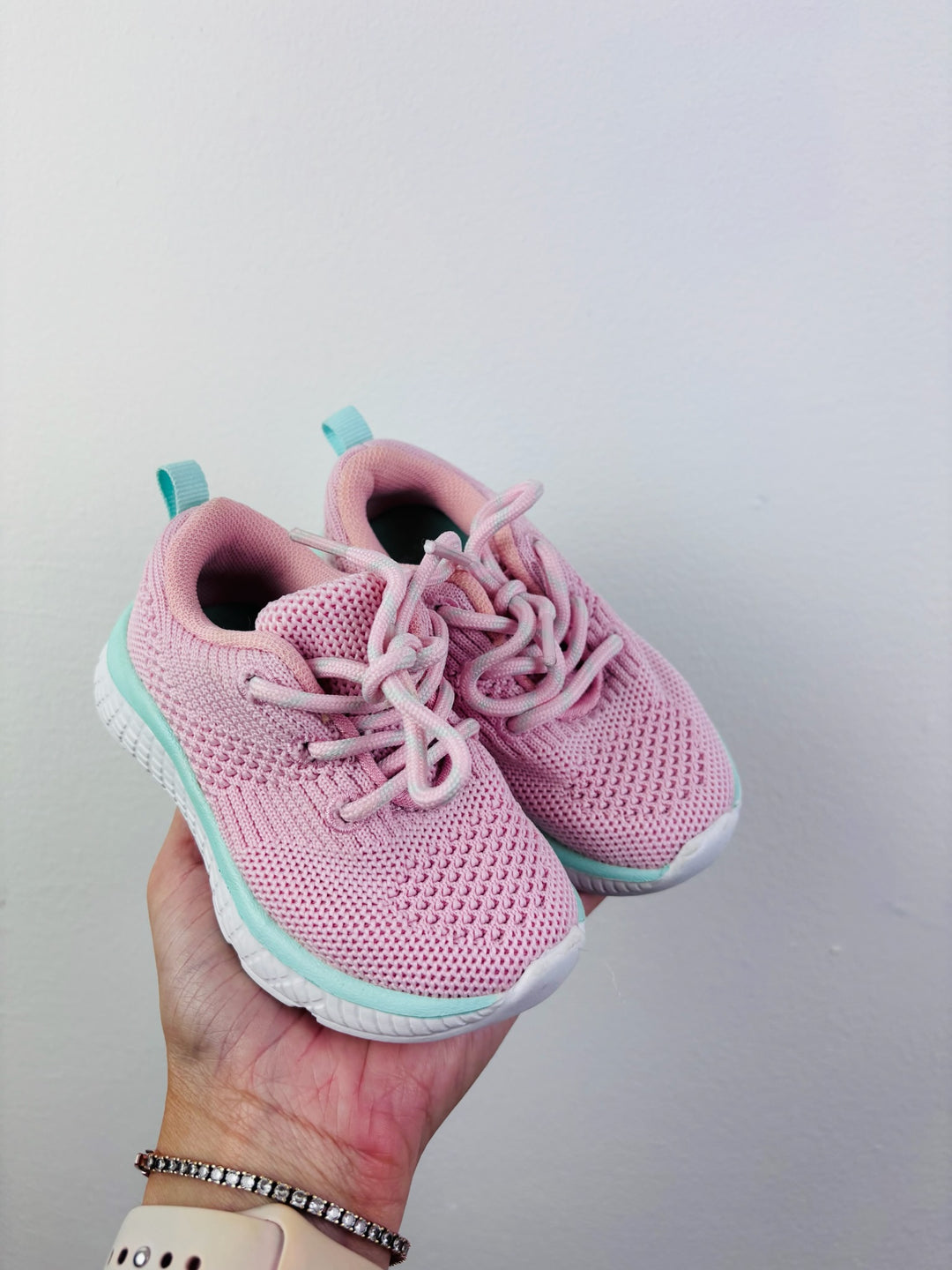Primark Pink Knit Trainers UK 6