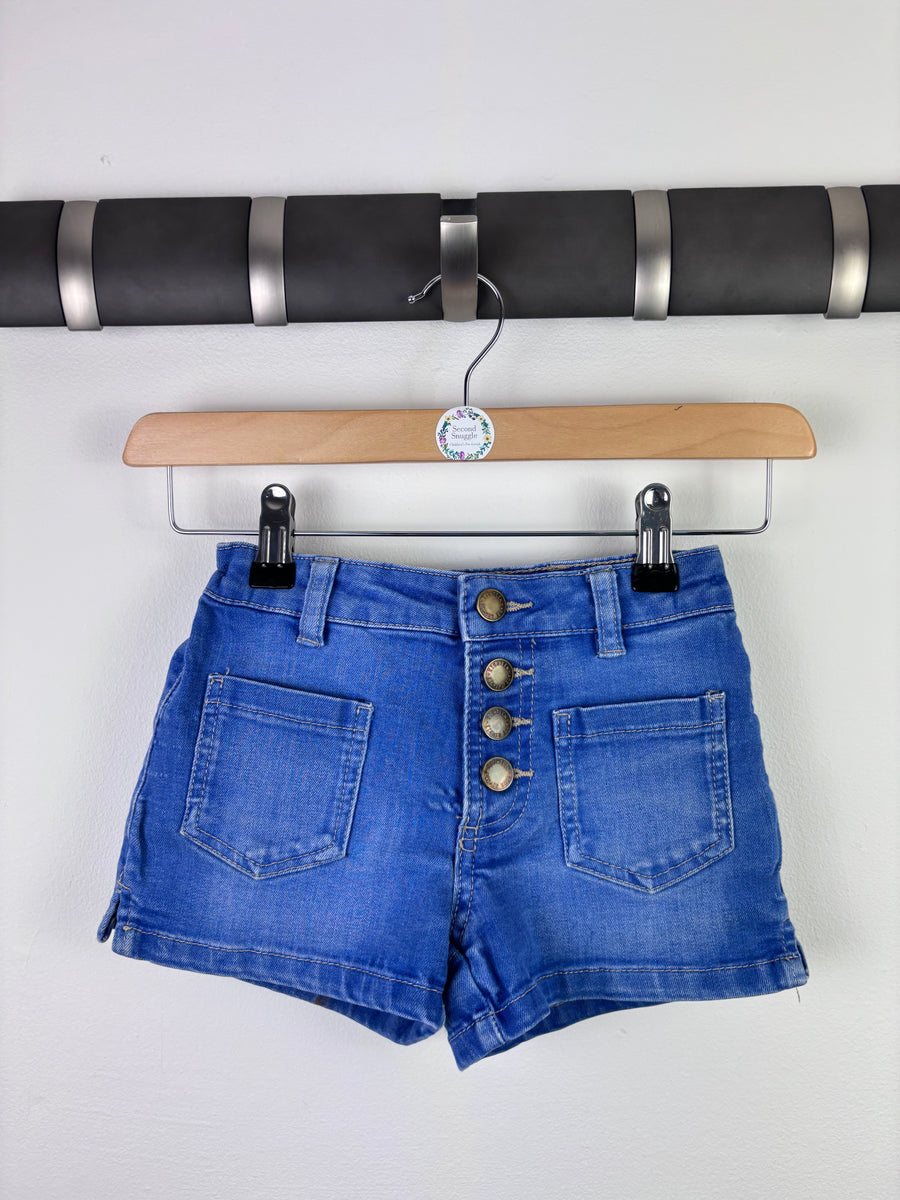 M&S Denim Shorts 6–7 Years-Shorts-Second Snuggle Preloved
