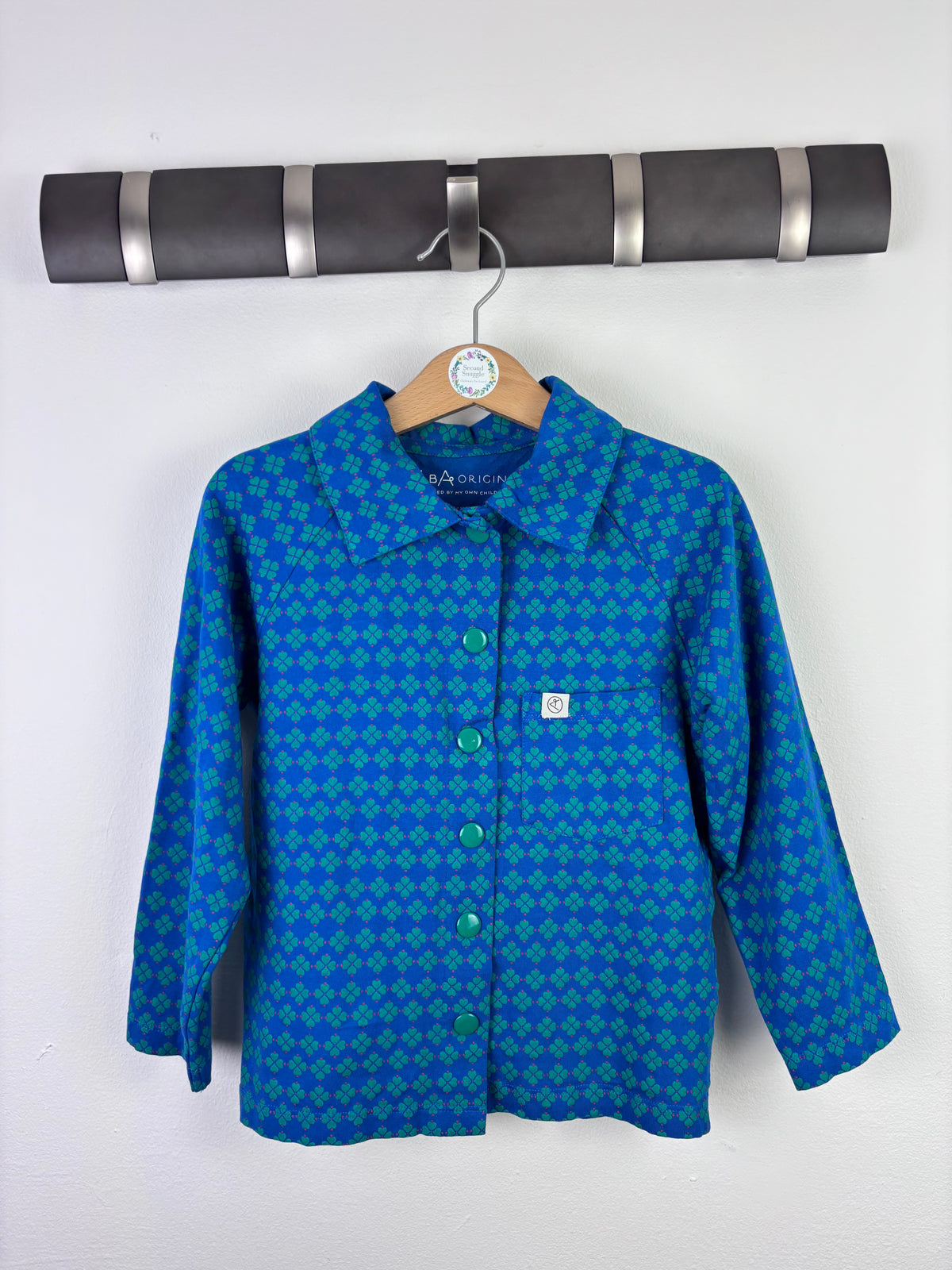 Alba Patterned Shirt 110 (4-5 Years)-Shirts-Second Snuggle Preloved