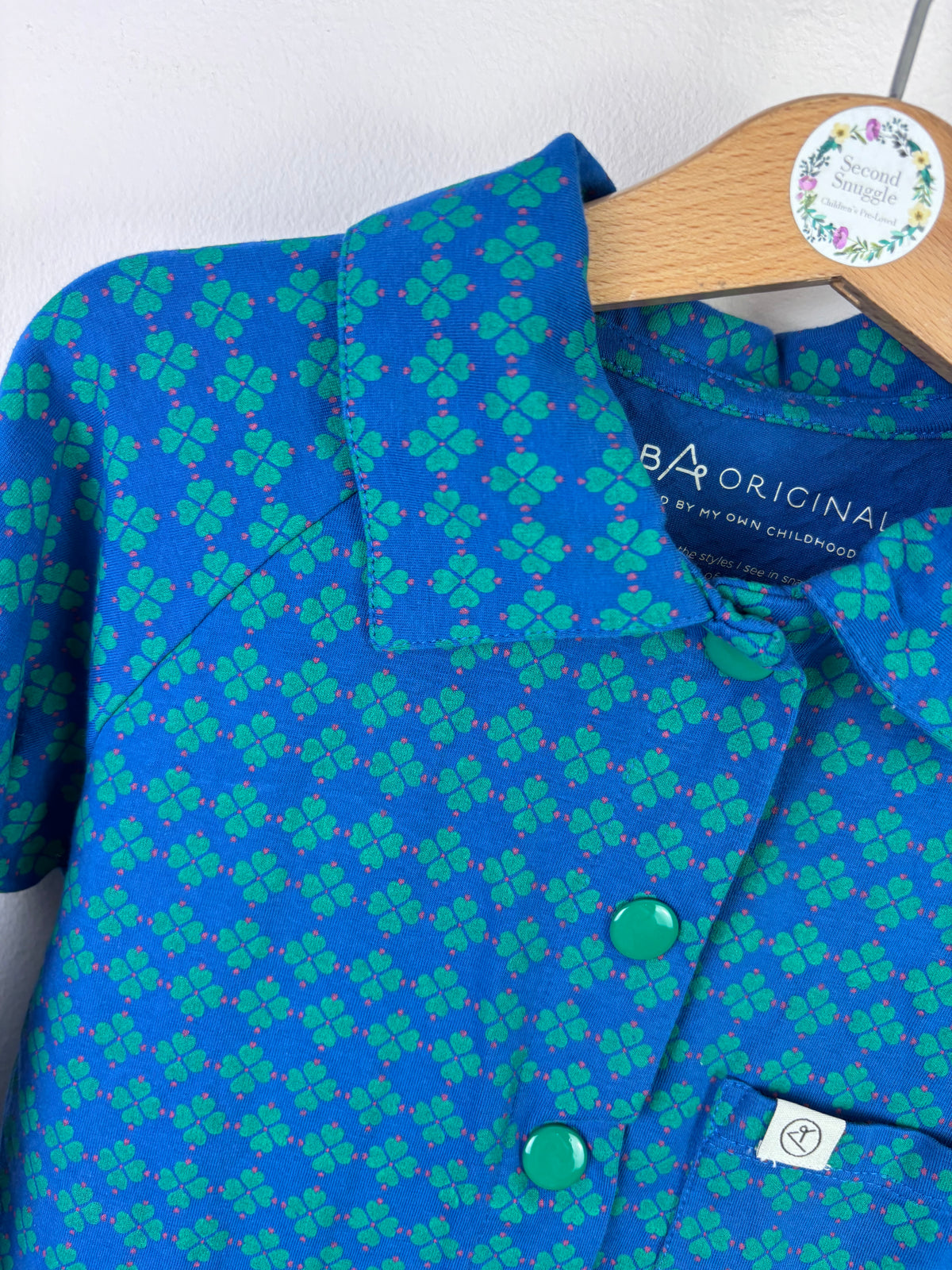 Alba Patterned Shirt 110 (4-5 Years)-Shirts-Second Snuggle Preloved