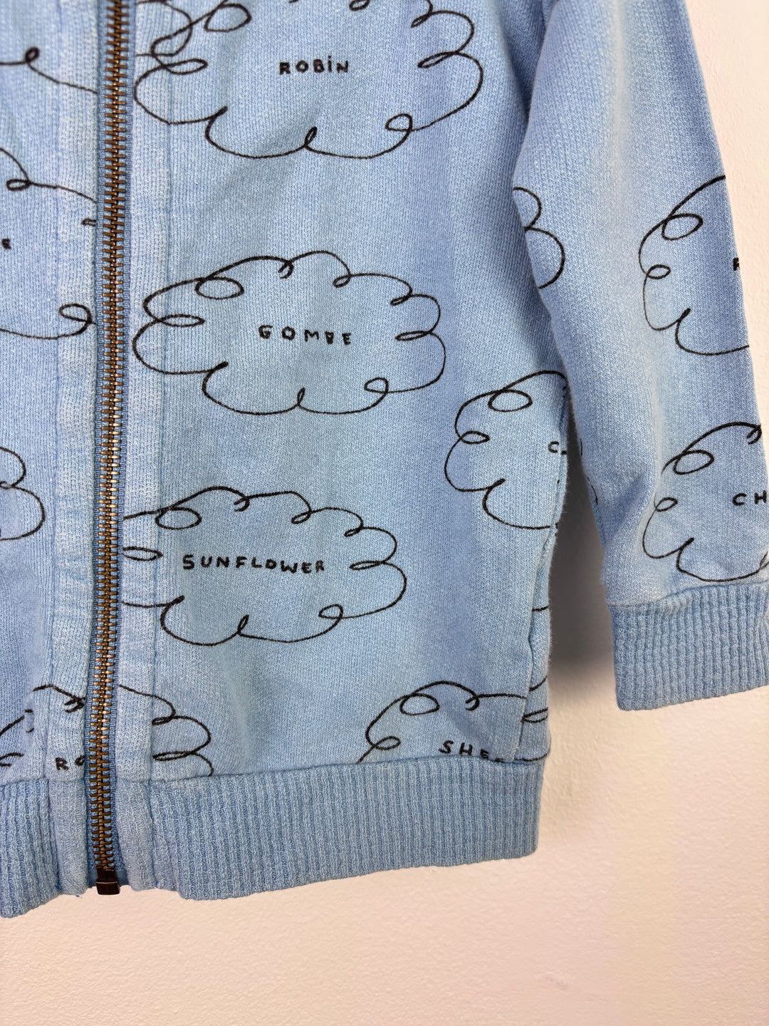 Bobo Choses Zip Jacket 2–3 Years-Jackets-Second Snuggle Preloved