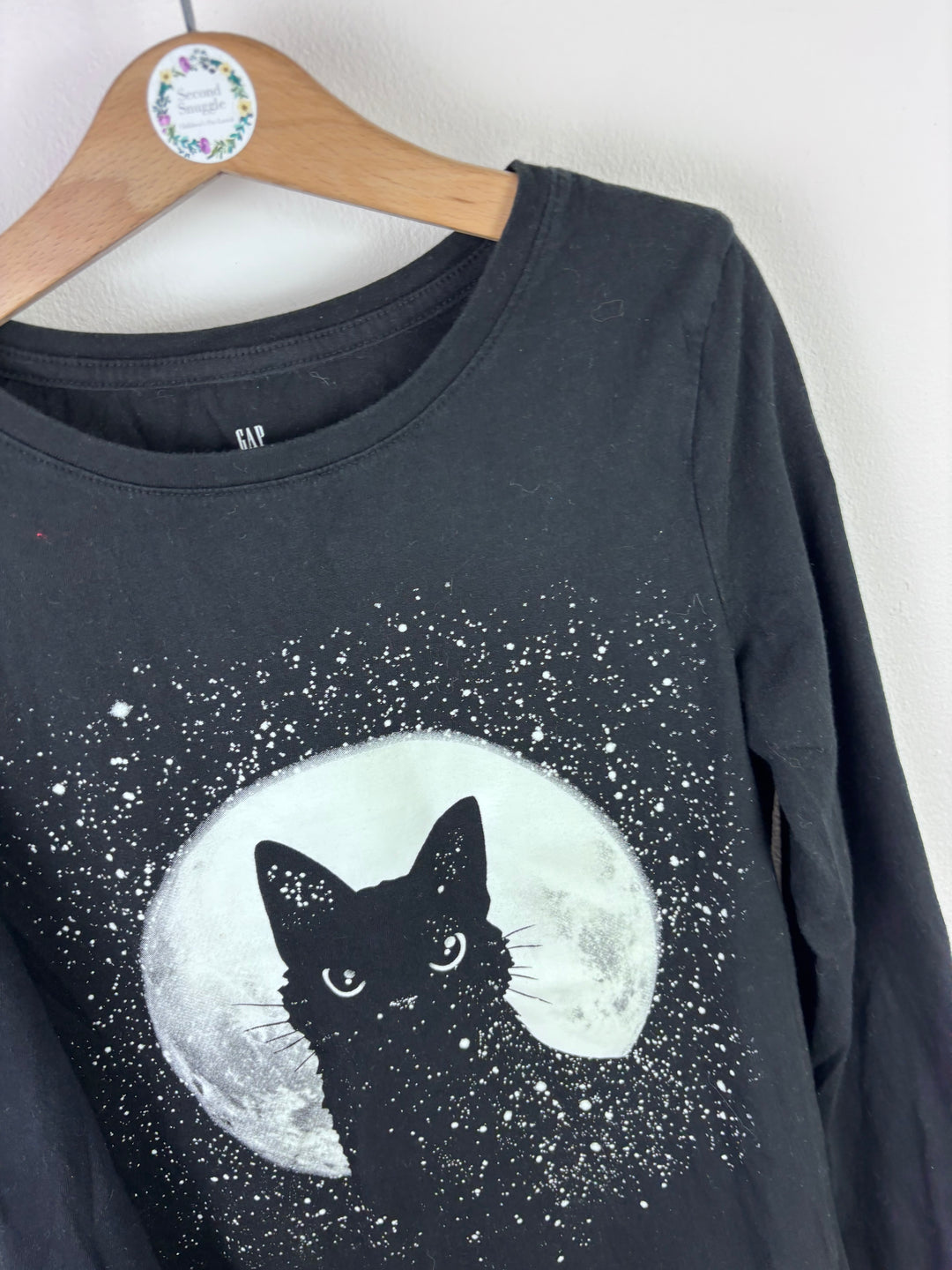 Gap Cat Long Sleeve Top L (12 Years)