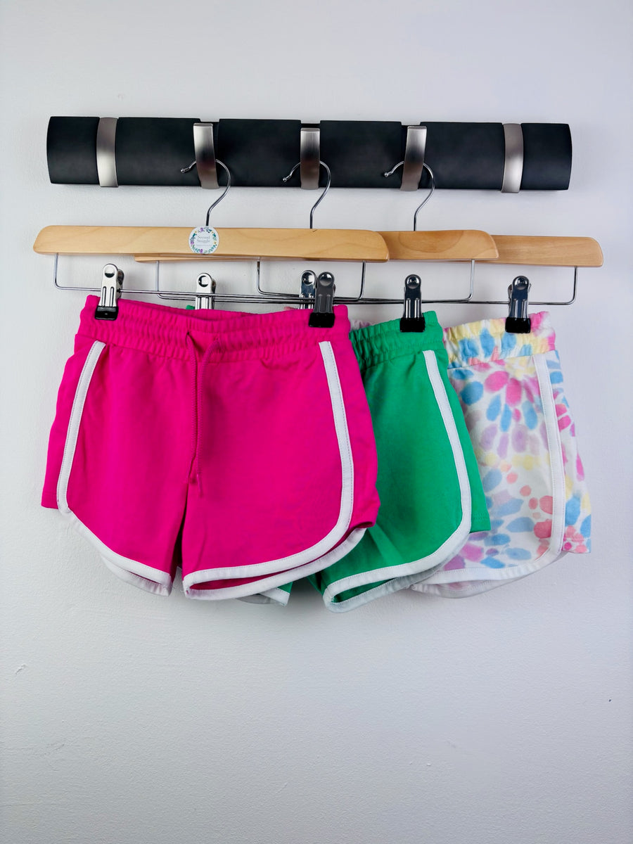 Fred & Flo Bright 3 Pack Runner Shorts 5-6 Years-Shorts-Second Snuggle Preloved