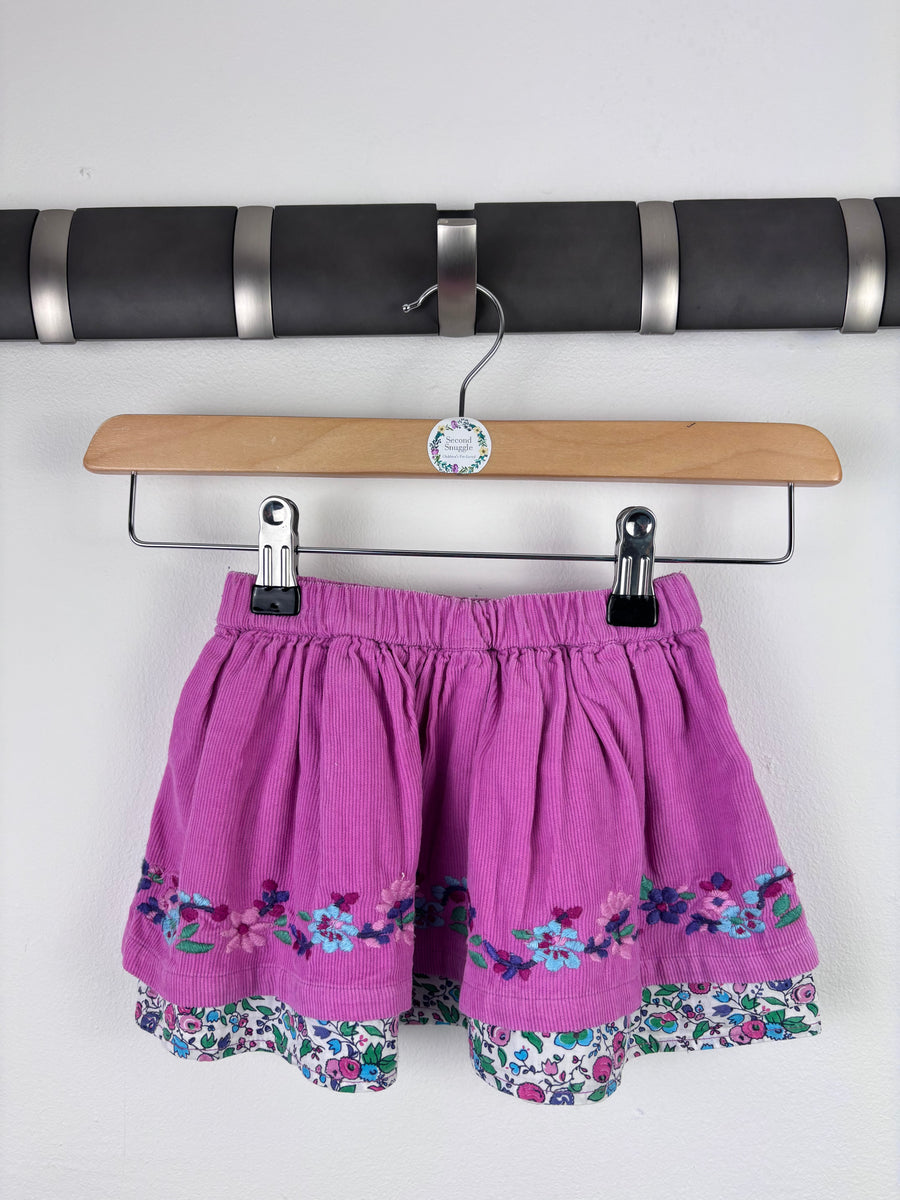 JoJo Maman Bébé Blue Adjustable Waist Leggings 6–12 Months-Skirts-Second Snuggle Preloved