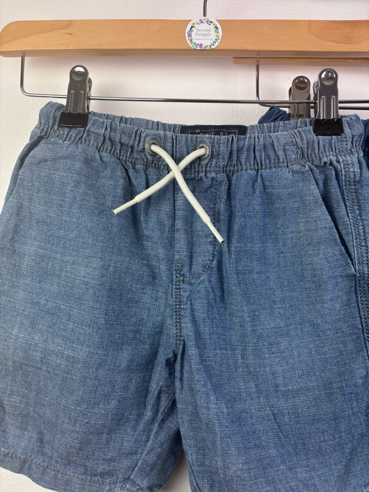 Next Blue 2 Pack Summer Shorts 6 Years-Shorts-Second Snuggle Preloved