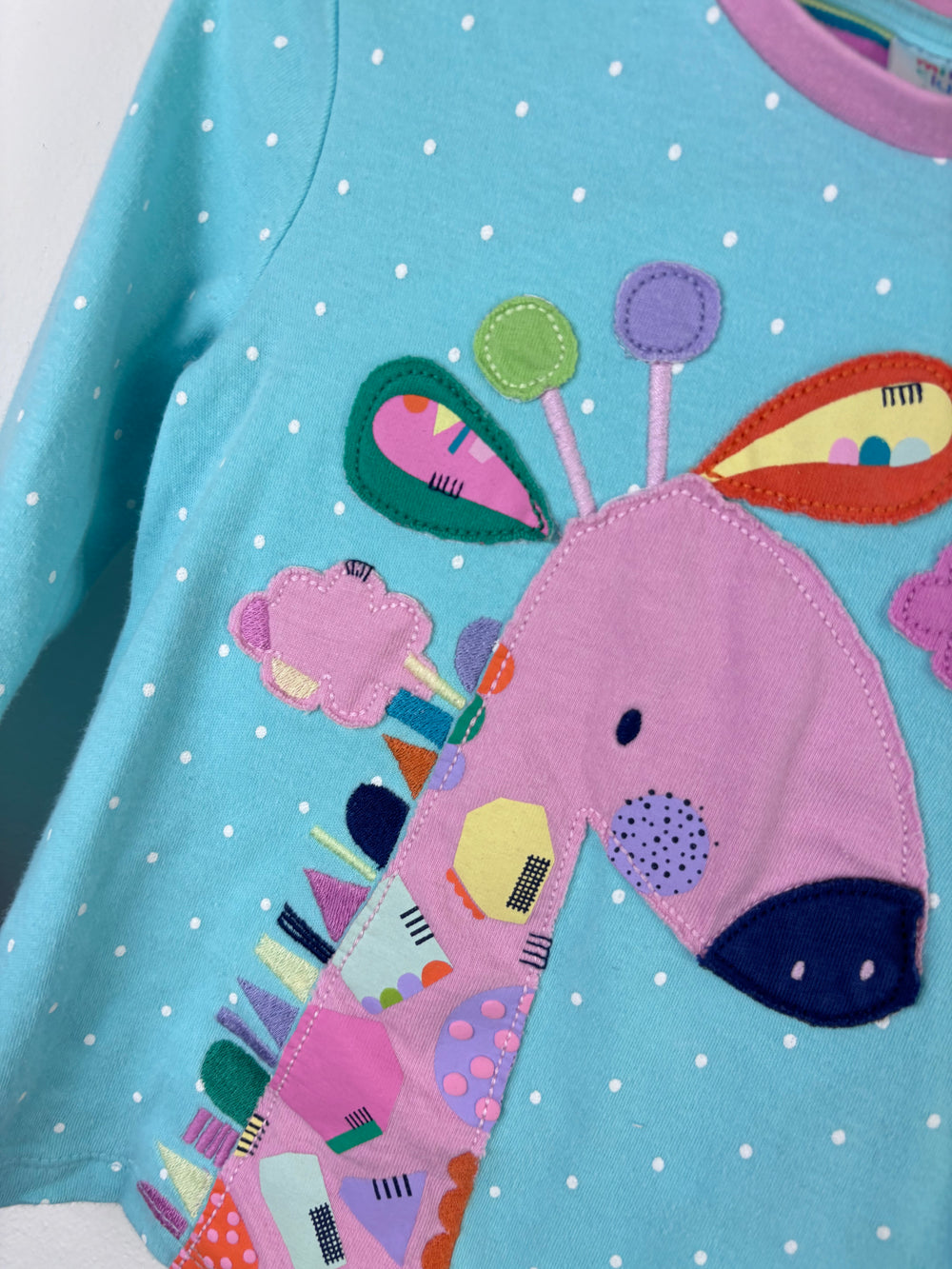 Mini Club Giraffe Pyjama Set 12–18 Months-Night Wear-Second Snuggle Preloved