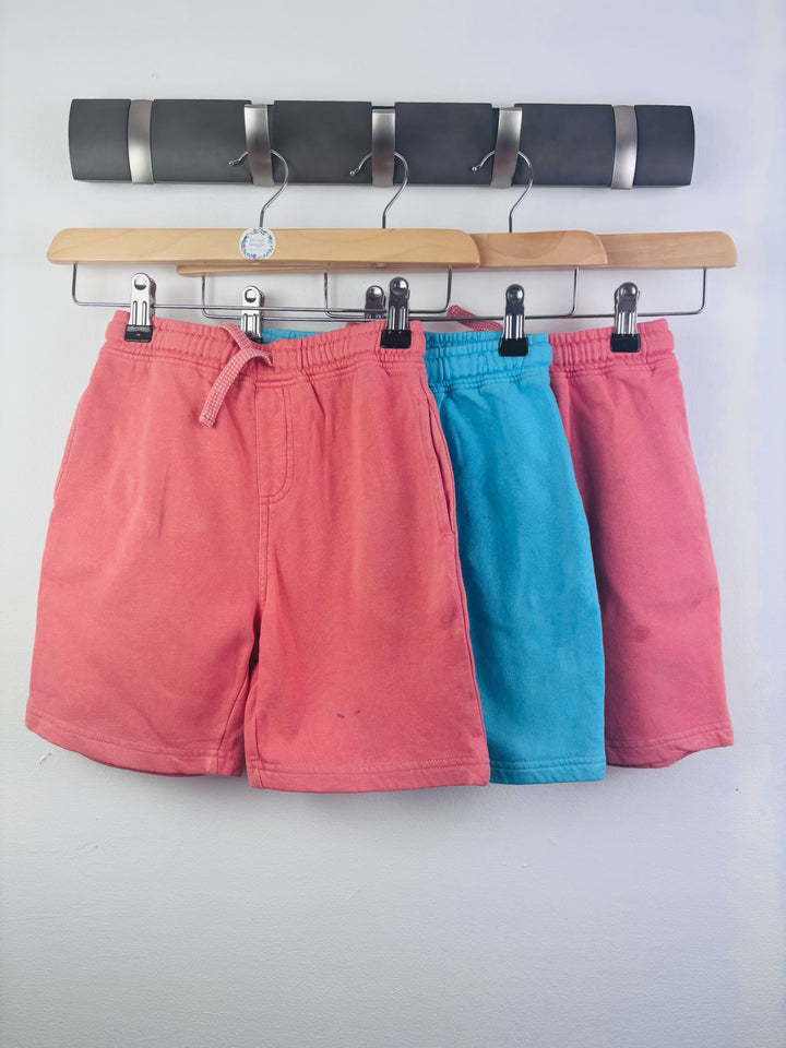 John Lewis Bright 3 Pack Jersey Shorts 7 Years-Shorts-Second Snuggle Preloved
