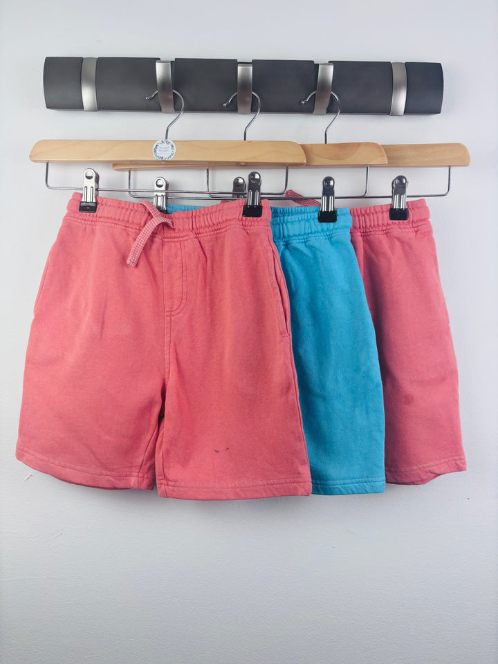 John Lewis Bright 3 Pack Jersey Shorts 7 Years-Shorts-Second Snuggle Preloved