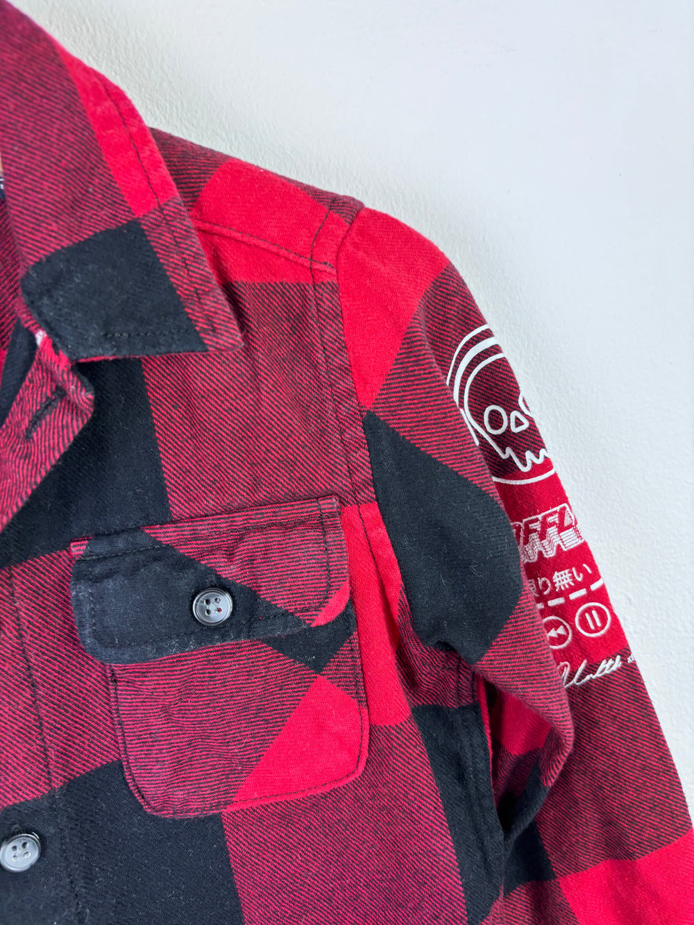 Next Red and Black Check Long Sleeve Shirt 3 Years-Shirts-Second Snuggle Preloved