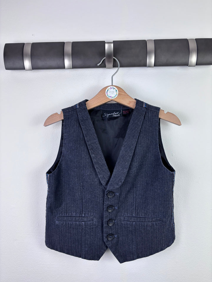 Next Signature Grey Formal Waistcoat 2–3 Years-Suits-Second Snuggle Preloved