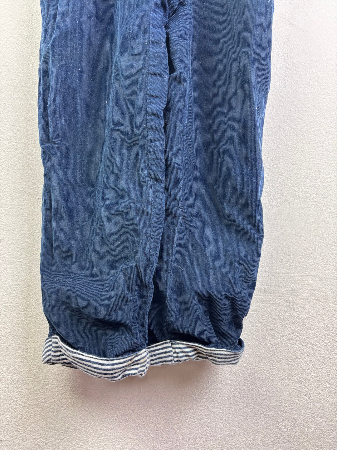 The Little White Company Navy Corduroy Dungarees 4–5 Years-Dungarees-Second Snuggle Preloved