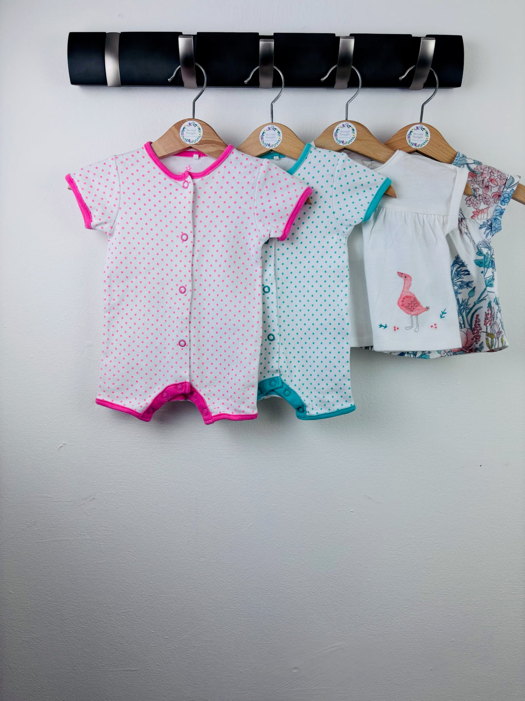 Next 4 Piece Newborn Dress and Romper Bundle Up To 1 Month-Bundle-Second Snuggle Preloved