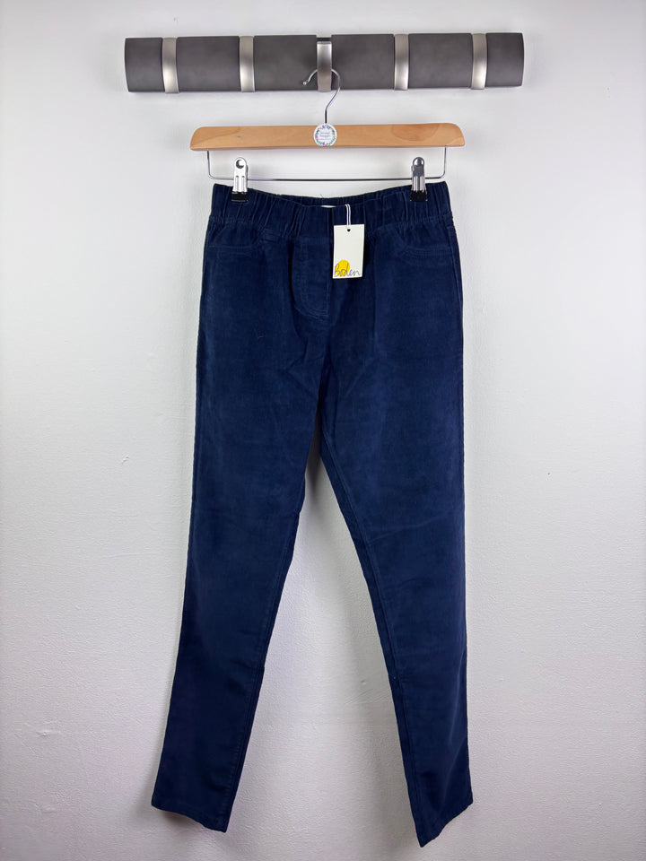 Boden Corduroy Trousers Navy 12 Years-Trousers-Second Snuggle Preloved