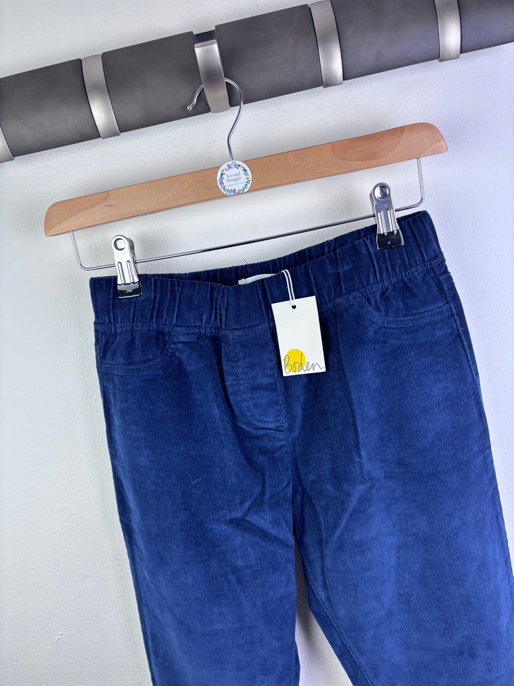 Boden Corduroy Trousers Navy 12 Years-Trousers-Second Snuggle Preloved