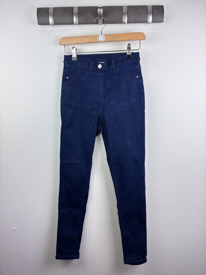 Next Skinny Jeans Dark Blue 12 Years-Trousers-Second Snuggle Preloved