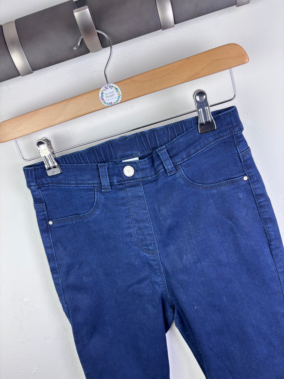 Next Skinny Jeans Dark Blue 12 Years-Trousers-Second Snuggle Preloved